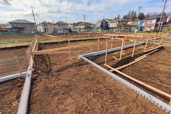 相模原市南区西大沼3丁目の新築戸建てE号棟の外観の写真