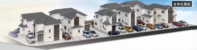 相模原市南区西大沼3丁目の新築戸建てH号棟の外観の写真