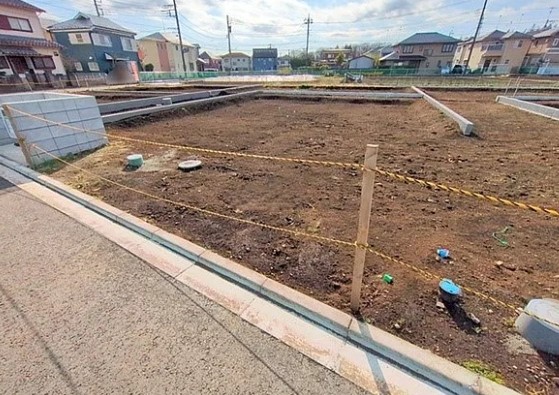 相模原市南区西大沼3丁目の新築戸建てH号棟の外観の写真