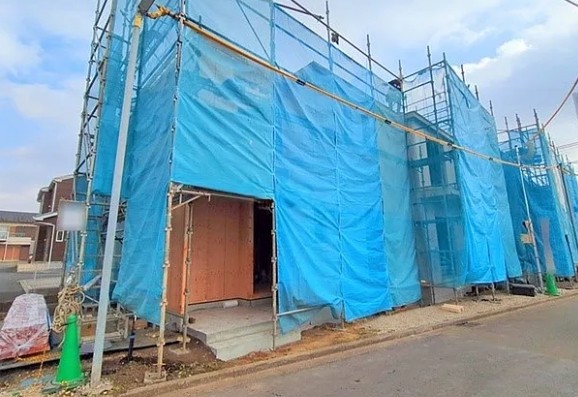 相模原市南区西大沼3丁目の新築戸建てL号棟の外観の写真