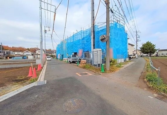 相模原市南区西大沼3丁目の新築戸建てL号棟の外観の写真
