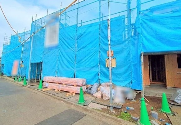 相模原市南区西大沼3丁目の新築戸建てM号棟の外観の写真