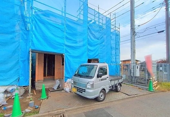相模原市南区西大沼3丁目の新築戸建てN号棟の外観の写真