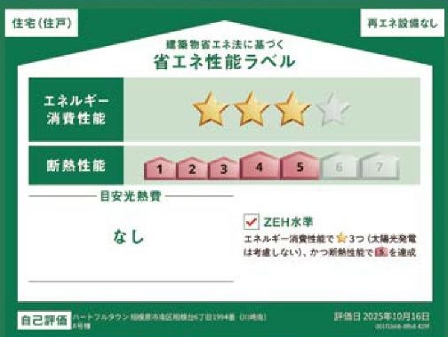 相模原市南区相模台6丁目の新築戸建てA号棟の設備の写真