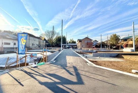 相模原市南区新戸の新築戸建て3号棟の外観の写真