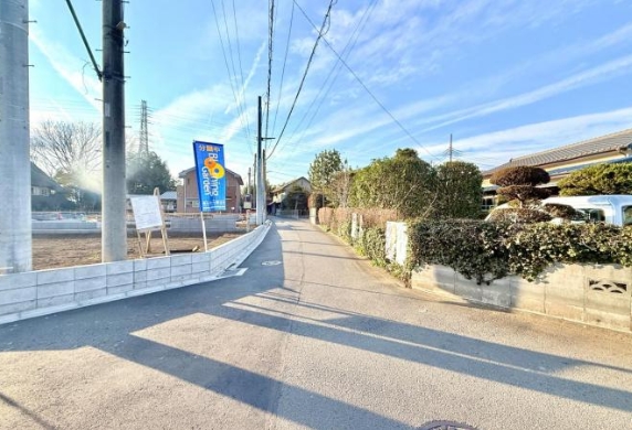 相模原市南区新戸の新築戸建て8号棟の外観の写真