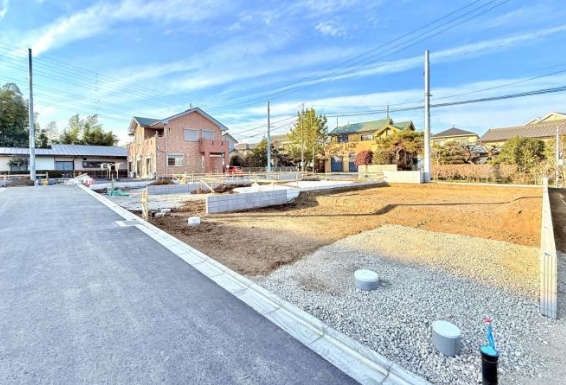 相模原市南区新戸の新築戸建て8号棟の外観の写真