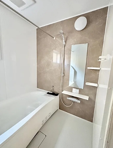 相模原市南区下溝の新築戸建てのバスルームの写真