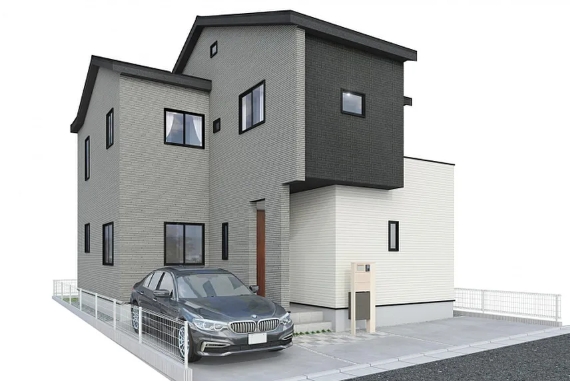 相模原市南区下溝の新築戸建ての外観の写真