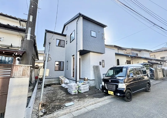 相模原市南区下溝の新築戸建ての外観の写真