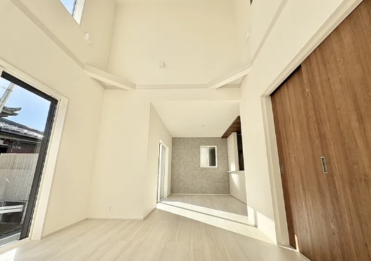 相模原市南区下溝の新築戸建てのリビングの写真