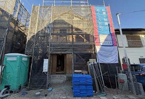 相模原市南区相武台3丁目の新築戸建て2号棟の外観の写真