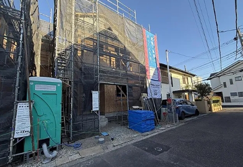 相模原市南区相武台3丁目の新築戸建て2号棟の外観の写真