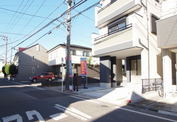 相模原市南区相武台3丁目の新築戸建ての外観の写真