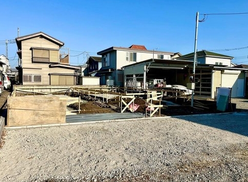 相模原市南区相南2丁目の新築戸建て1号棟の外観の写真