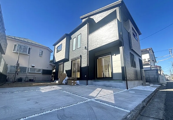 相模原市南区相南3丁目の新築戸建ての外観の写真