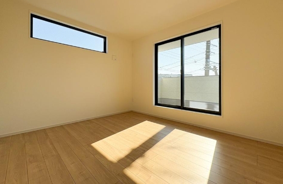 相模原市南区鵜野森1丁目の新築戸建ての洋室1の写真