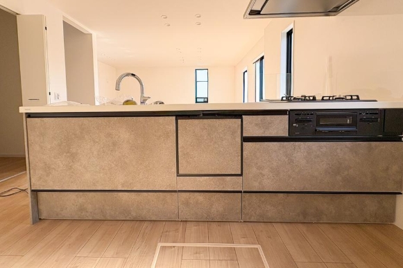 相模原市南区鵜野森1丁目の新築戸建てのキッチンの写真