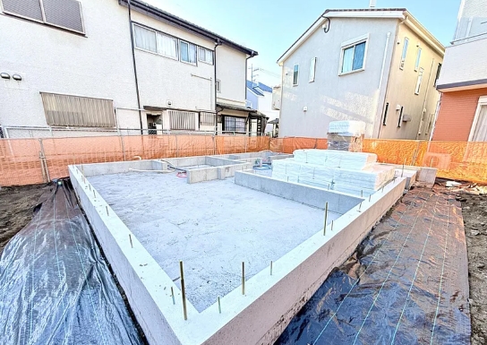 相模原市南区若松1丁目の新築戸建ての外観の写真