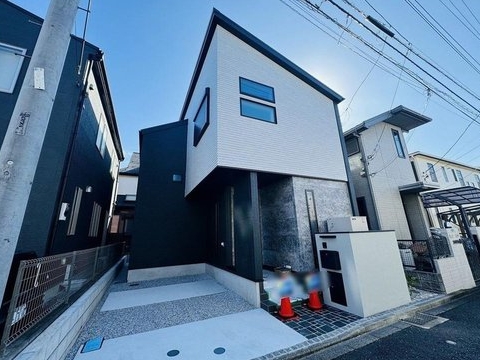 相模原市南区若松6丁目の新築戸建ての外観の写真