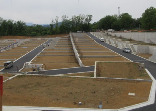 八王子市長房町の土地区画の外観の写真