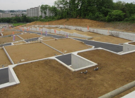 八王子市長房町の土地区画の外観の写真