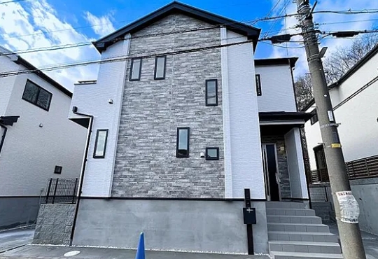 町田市原町田2丁目の新築戸建てBの外観の写真