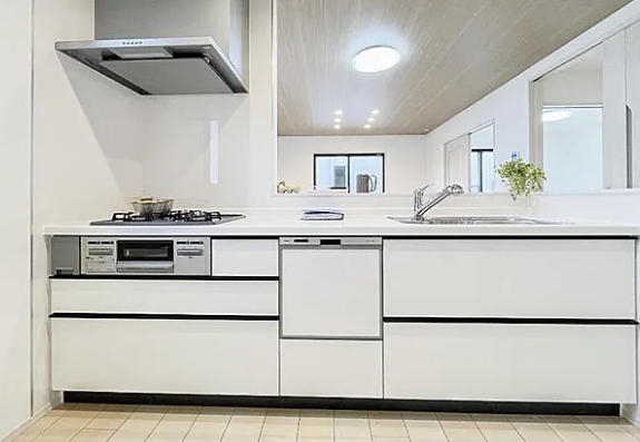 町田市原町田2丁目の新築戸建てCのキッチンの写真