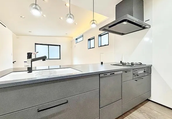 町田市本町田の新築戸建て2のキッチンの写真