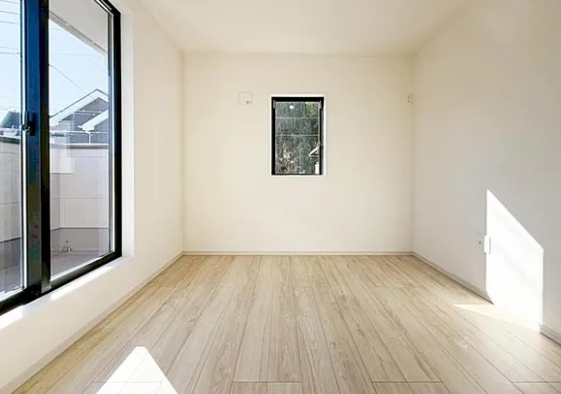 町田市金井8丁目の新築戸建ての1号棟の洋室2の写真