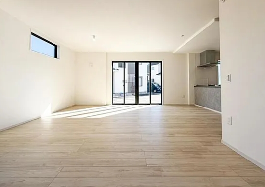 町田市金井8丁目の新築戸建ての1号棟のダイニングの写真