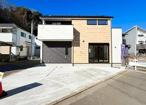 町田市金井8丁目の新築戸建ての1号棟の外観の写真