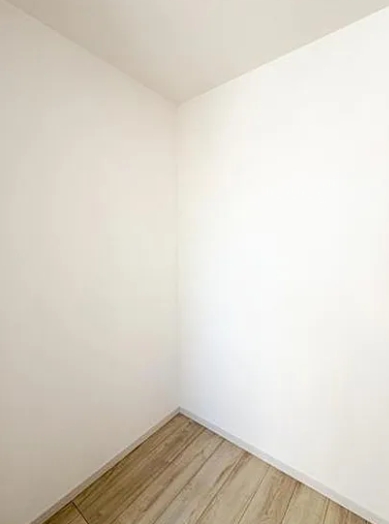 町田市金井8丁目の新築戸建ての1号棟のウォークインクローゼットの写真