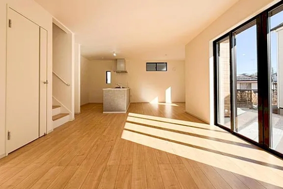 町田市金井8丁目の新築戸建ての2号棟のダイニングの写真