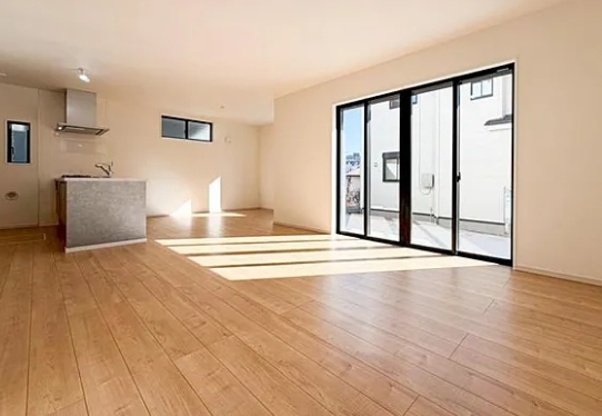 町田市金井8丁目の新築戸建ての2号棟のダイニングの写真