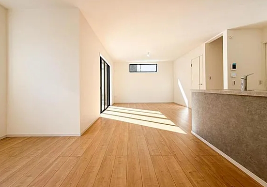 町田市金井8丁目の新築戸建ての2号棟のリビングの写真