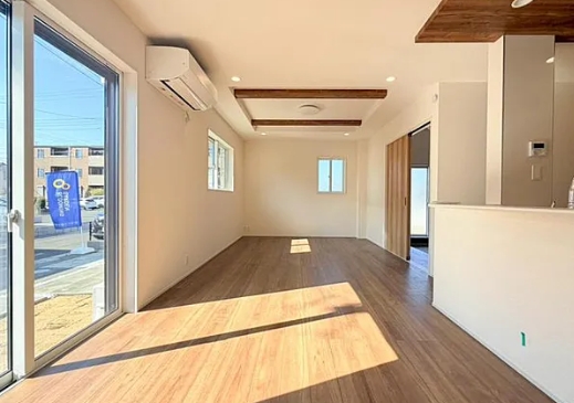 町田市木曽西3丁目の新築戸建て2号棟のリビングの写真