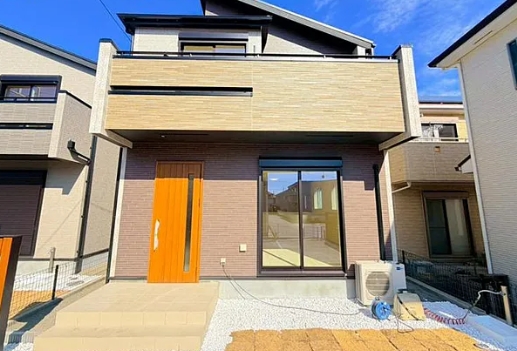 町田市木曽西3丁目の新築戸建て4号棟の外観の写真