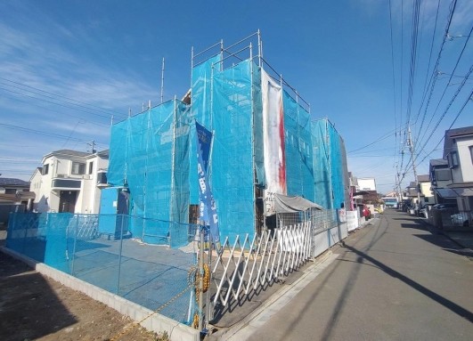 町田市木曽西4丁目の新築戸建ての外観の写真