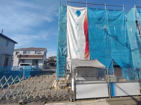 町田市木曽西4丁目の新築戸建ての外観の写真