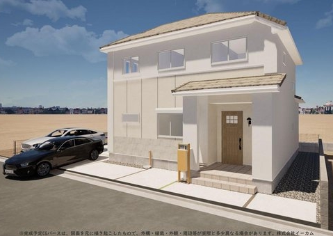 町田市木曽西4丁目の新築戸建ての外観の写真