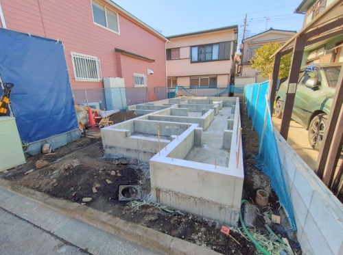 町田市南町田1丁目の新築戸建ての外観の写真