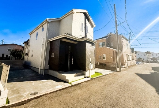 町田市南大谷1丁目の新築戸建ての外観の写真
