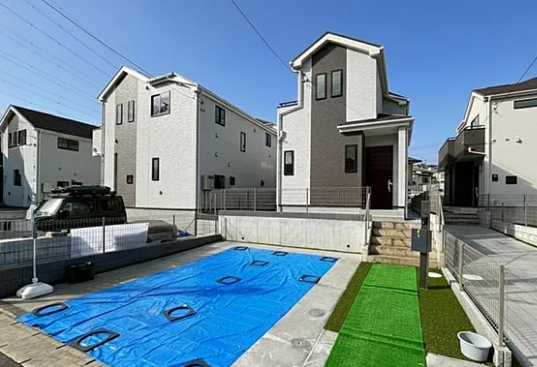 町田市南大谷1丁目の新築戸建てEの外観の写真