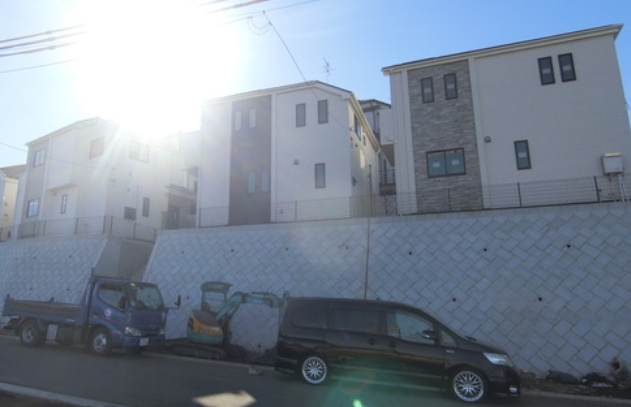 町田市南大谷2丁目の新築戸建ての外観の写真