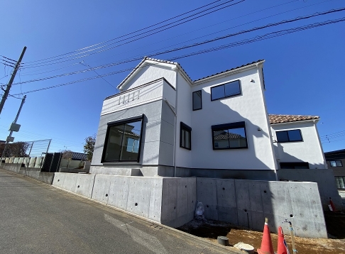 町田市小山町の新築戸建てAの外観の写真