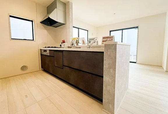 町田市真光寺2丁目の新築戸建て1のキッチンの写真