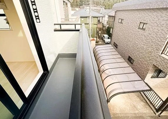 町田市真光寺2丁目の新築戸建て3のバルコニーの写真