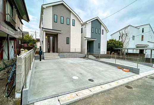 町田市鶴川4丁目の新築戸建てB号棟の外観の写真