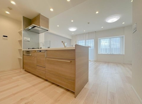 八王子市狭間町の中古マンションのキッチンの写真